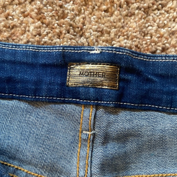 Dark high-rise mother jeans - Picture 4 of 8